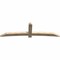 Ekena Millwork Bellingham Rough Sawn Timber Gable Bracket, Douglas Fir, 108"W x 31 1/2"H x 4"D x 6"F, 7/12 Pitch GBW108X31X0406BEL00RDF - alternate 4